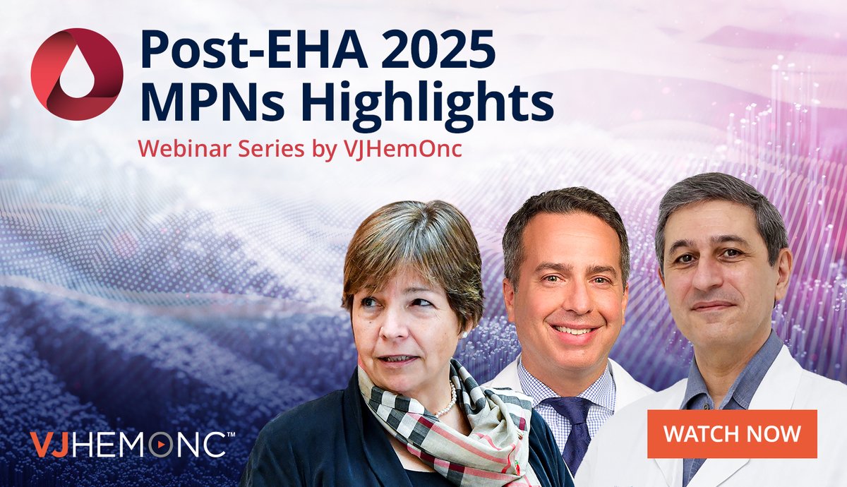 Hear from John Mascarenhas, on INCA33989, a novel, first in class, mutant #calreticulin-specific #monoclonalantibody that demonstrates safety and efficacy in patients with essential #thrombocythemia (ET), in our Post-EHA 2025 #MPNs Highlights 🤔 🩸🎥 

Chair: <a href="/harrisoncn1/">Claire Harrison</a>