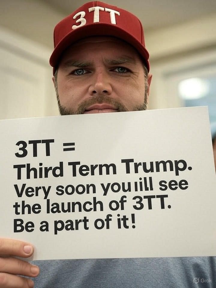 3TT_Official's tweet photo. 3TT = Third Term Trump #thirdtermtrump #trump #jdvance #unclescrooge https://t.co/I6ym88N2L5