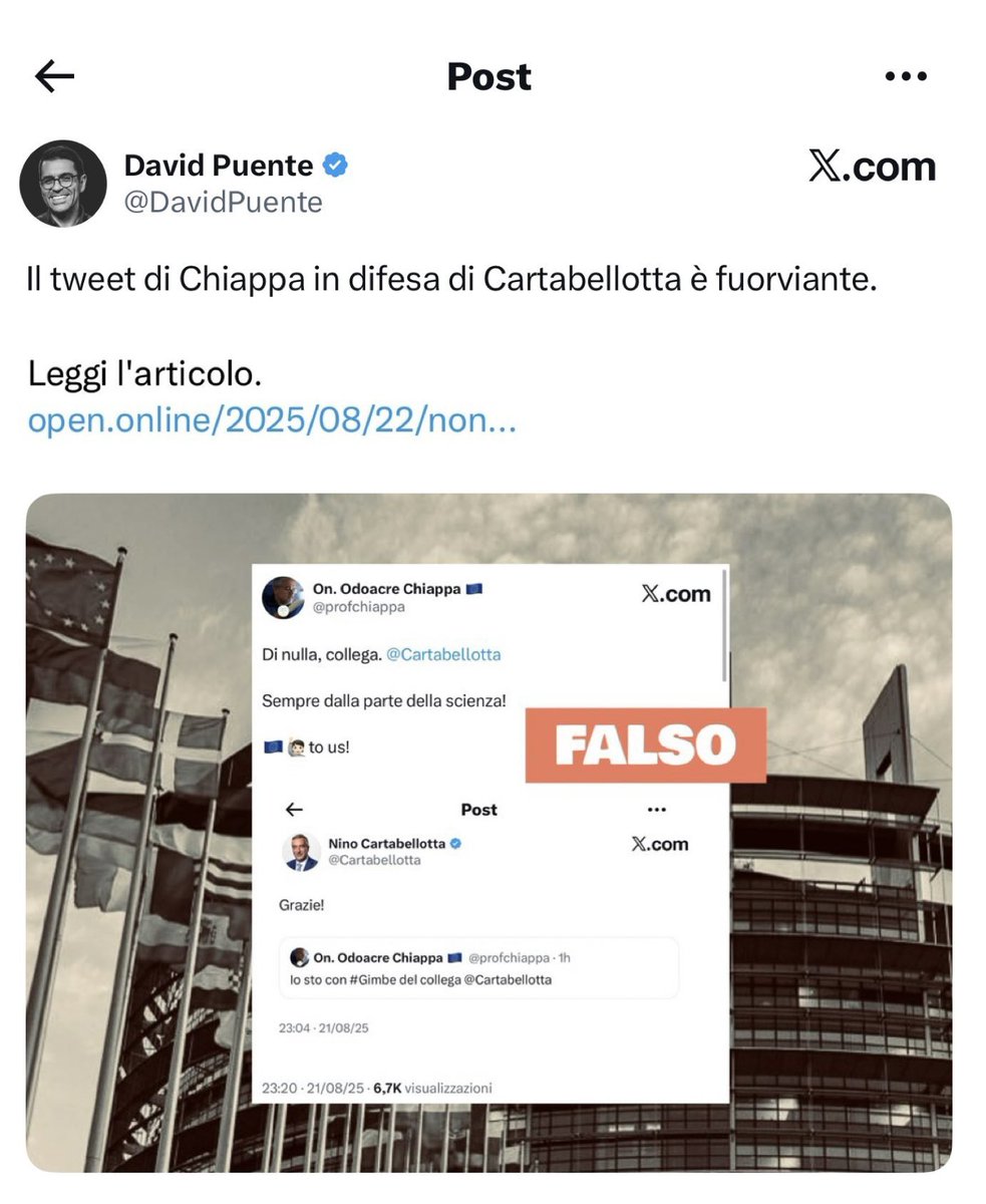 No, non ci credo: Puente ha fatto il fast shake del post di Odoacre Chiappa! 🤦🏻‍♂️