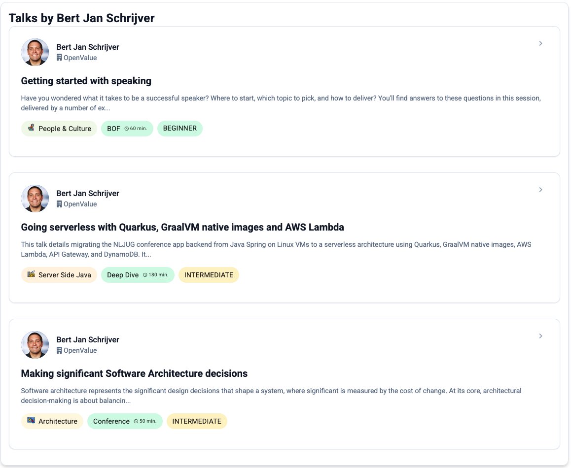 I'll be back on stage at <a href="/Devoxx/">Devoxx</a> in Antwerp in October to present three sessions: a talk about software architecture, a serverless deep dive and a speaker coaching session. Hope to see you here!