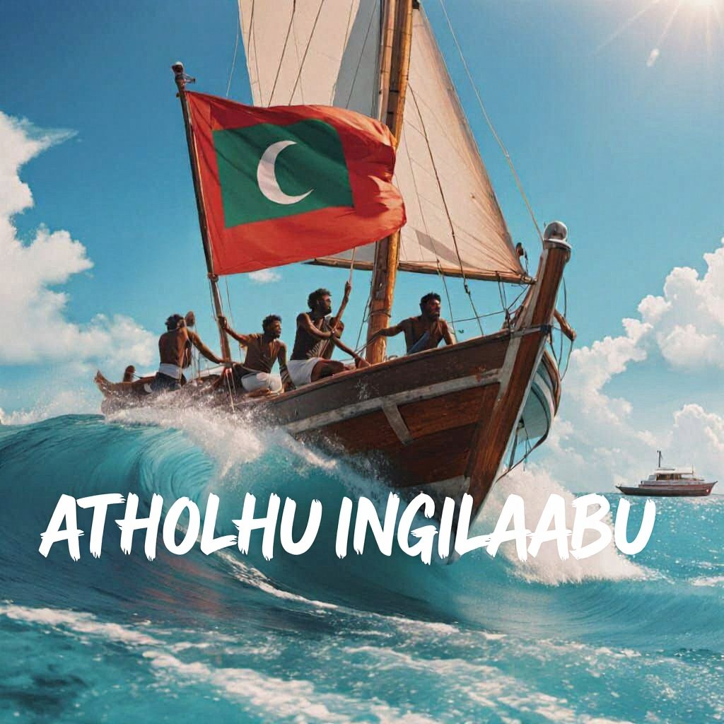 MDPSupportersMV's tweet photo. ބޭނުމީ ޑިމޮކްރަސީ! ބޭނުމީ ބާރުތައް އިންތިހާބަކުން ދޭން! ސަރުކާރުން އައްޔަންކުރާ އަތޮޅުވެރިން ބޭނުމެއް ނޫން! އިންގިލާބު! އިންގިލާބު! އިންގިލާބު! އަތޮޅު އުވާނުލާ ! @MMuizzu @Adamshareefz @MDPSecretariat @HKurusee 
#AtholhuIngilaabu https://t.co/RB2U2DofEw