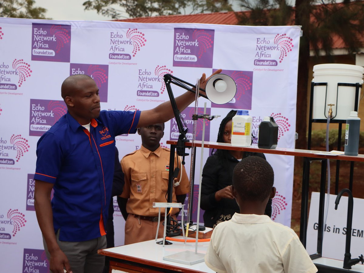 ENAfricaFDN's tweet image. We’re in Murang’a handing over Mobile Science Labs as part of our #GirlsExcel program. 

A big step in bringing #STEM learning closer to girls. #STEMForAll