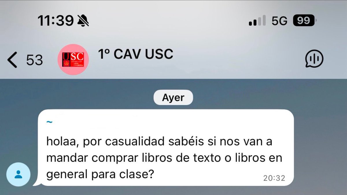 xfavor ambulancia preparada na porta da facom o primeiro día que esta persoa teña clase con oute