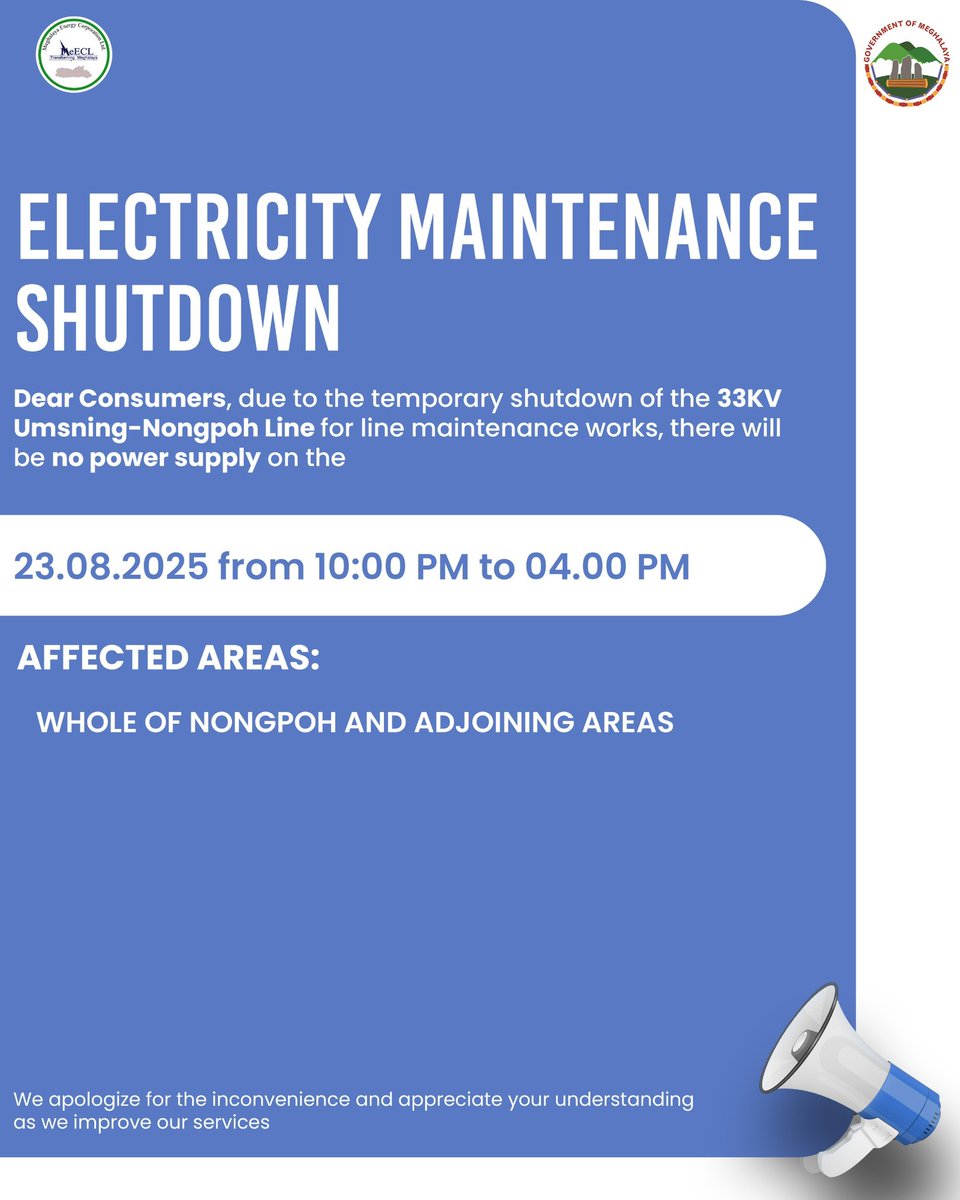 Meghalaya Energy Corporation Ltd. tweet media