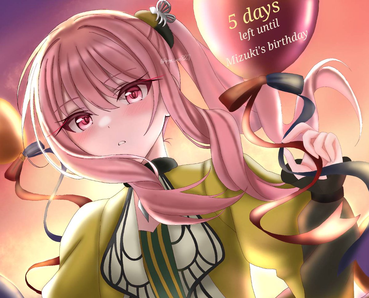 🎀🎂まであと5日！！
#暁山瑞希生誕祭2025カウントダウン企画
