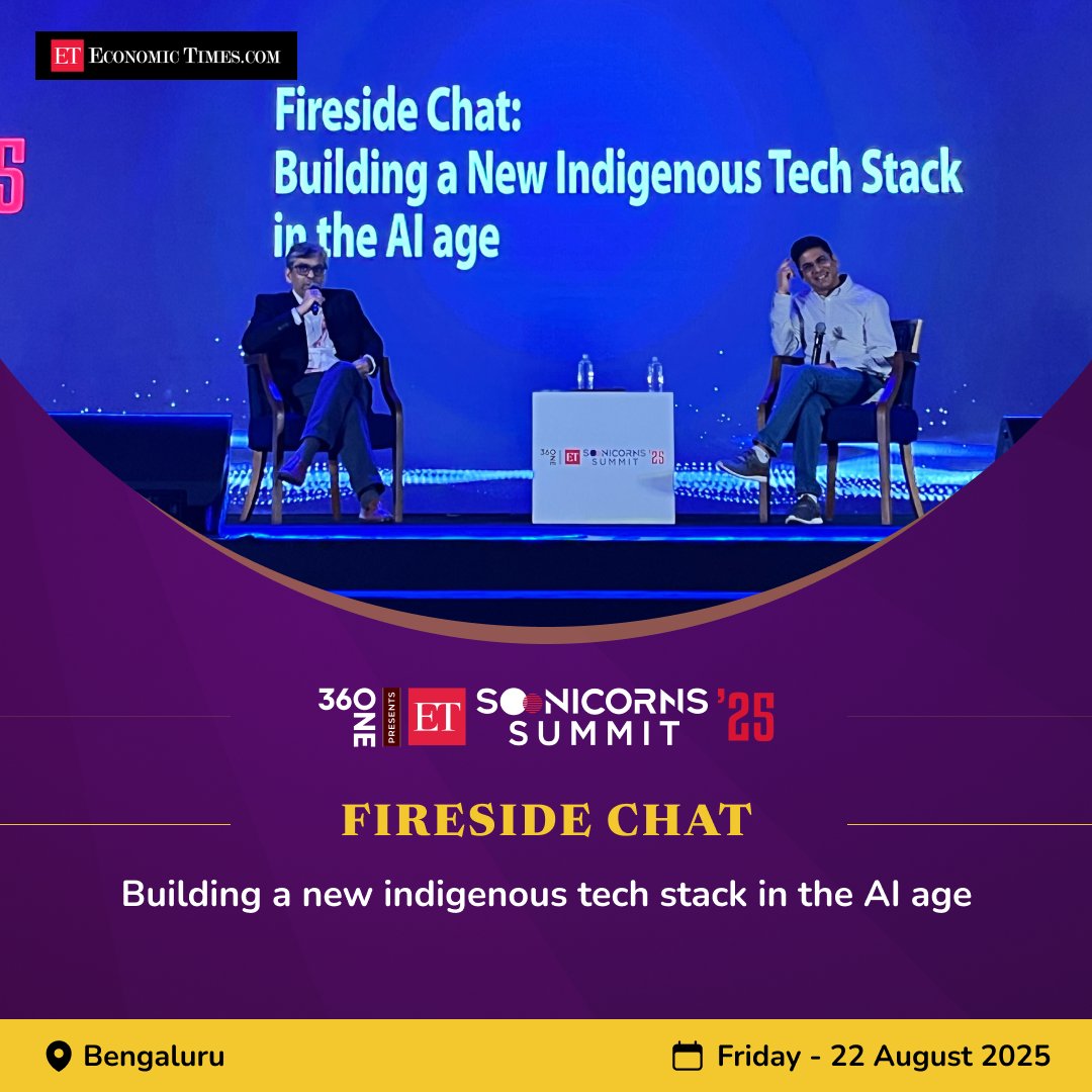 Economic Times (@economictimes) on Twitter photo Most startups scale on borrowed infrastructure. Mohit Saxena chose the harder path: building InMobi’s tech stack in-house. Live from the #ETSoonicornsSummit2025, he talks about why indigenous stacks may be the only true moat in the AI age
<a href="/360ONEAsset/">360 ONE Asset</a>
<a href="/mohitsax/">Mohit Saxena</a> | <a href="/InMobi/">InMobi</a> Most startups scale on borrowed infrastructure. Mohit Saxena chose the harder path: building InMobi’s tech stack in-house. Live from the #ETSoonicornsSummit2025, he talks about why indigenous stacks may be the only true moat in the AI age
<a href="/360ONEAsset/">360 ONE Asset</a>
<a href="/mohitsax/">Mohit Saxena</a> | <a href="/InMobi/">InMobi</a>