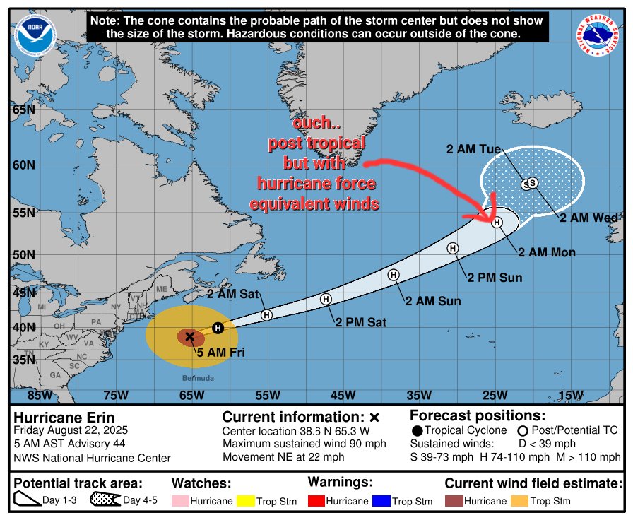 Petagna's tweet image. #HurricaneErin