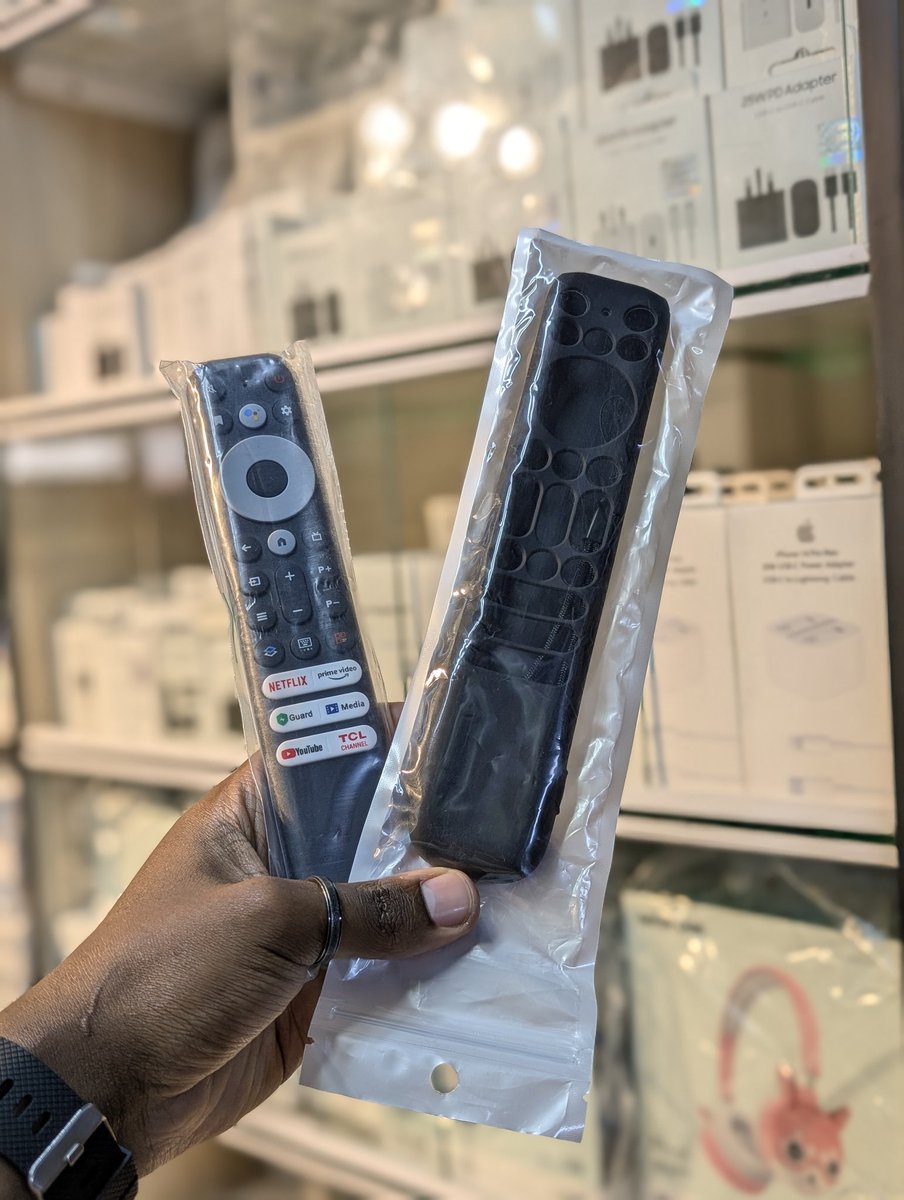 Baridi haiishi.
If your remote controller is feeling too cold, get one of these covers for it.

💰Ksh 1,200
📍Cookie House, 2nd Floor Shop 209, Accra Rd, Nairobi CBD
📞 0707 837564 / 0786883399