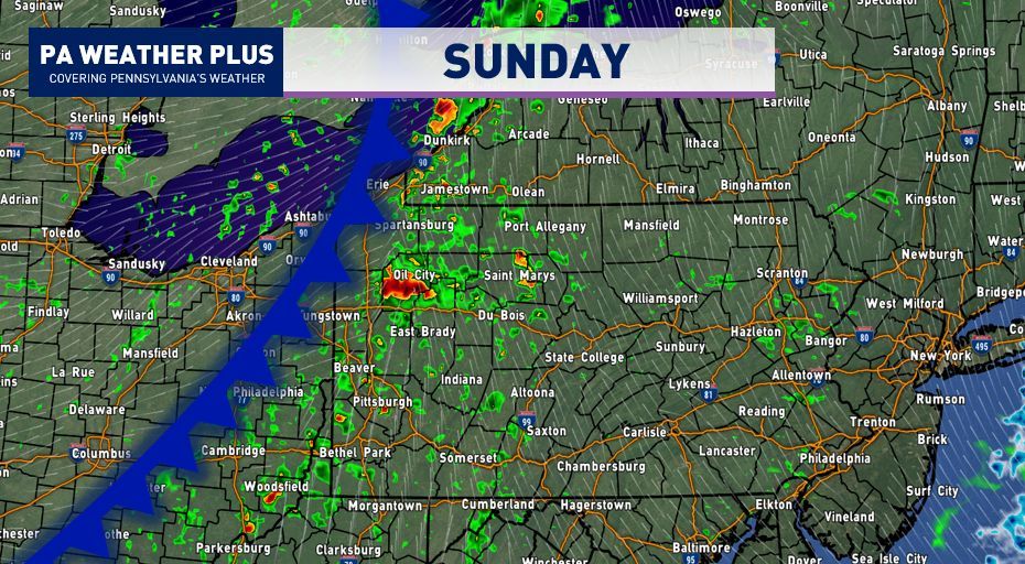 PENNSYLVANIA WEATHER FORECAST 8/22:

Good morning, happy Friday! It will be a comfortable and calmer end to the workweek as we see temperatures climb into the mid-70s to low-80s under partly to mostly sunny skies. This is due to a high-pressure system that will build over the