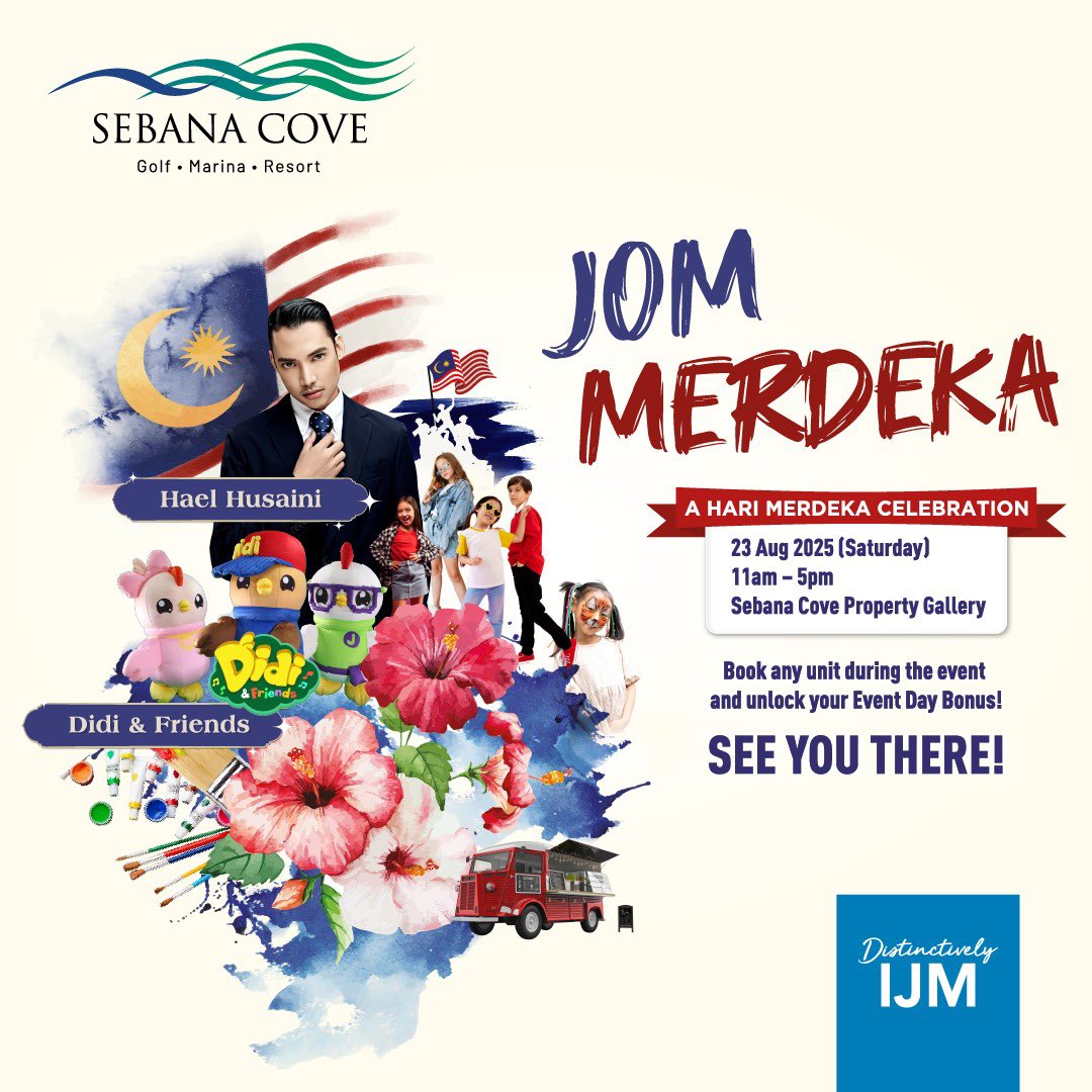 haelhusaini's tweet photo. Jumpa esok di Sebana Cove, Johor Bahru at 2 PM💙 https://t.co/y3AlTukDAC