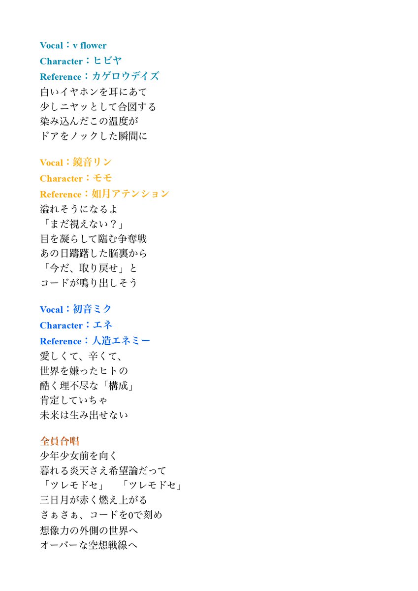 煮ル果実 tweet media