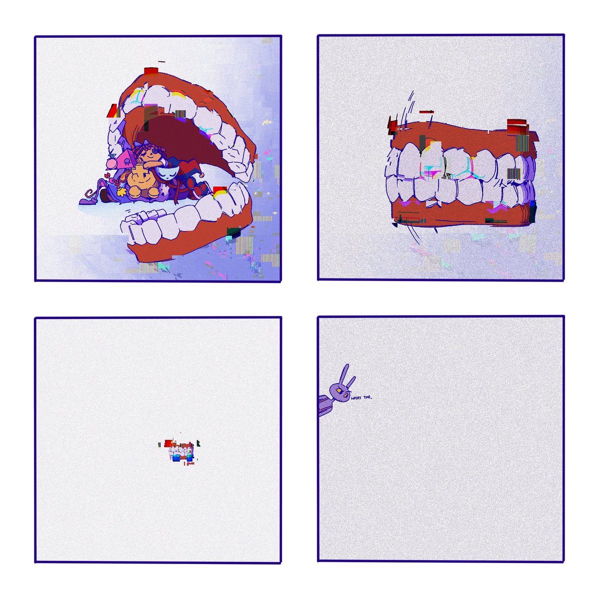 #TheAmazingDigitalCircus 
Sleeping pile gone wrong?! 😱😱😱❌💯🚫🚫🚫🚫