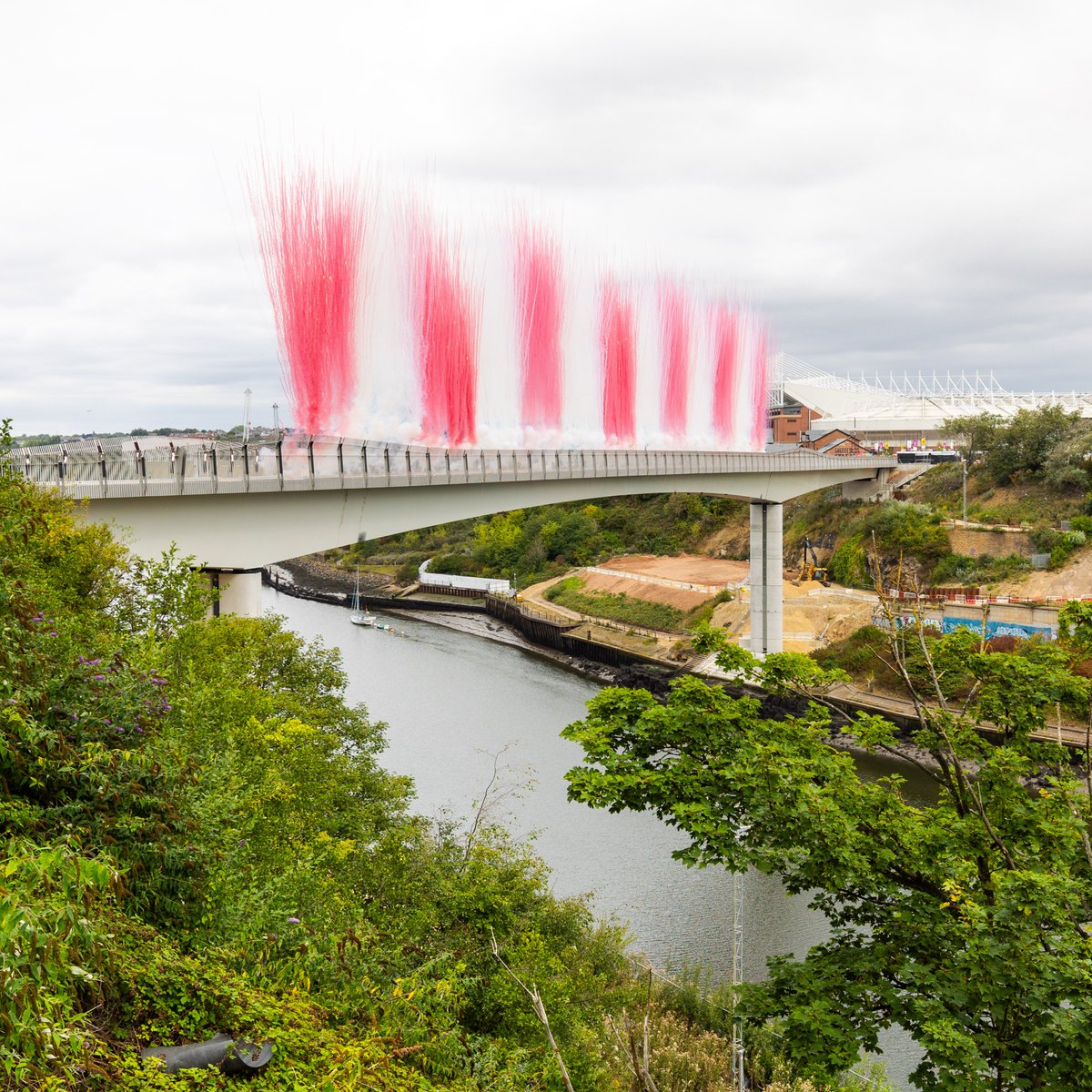 The Keel Crossing is open for the very first time ahead of tonight’s <a href="/rugbyworldcup/">Rugby World Cup</a> game! 🤩

#WRWC2025