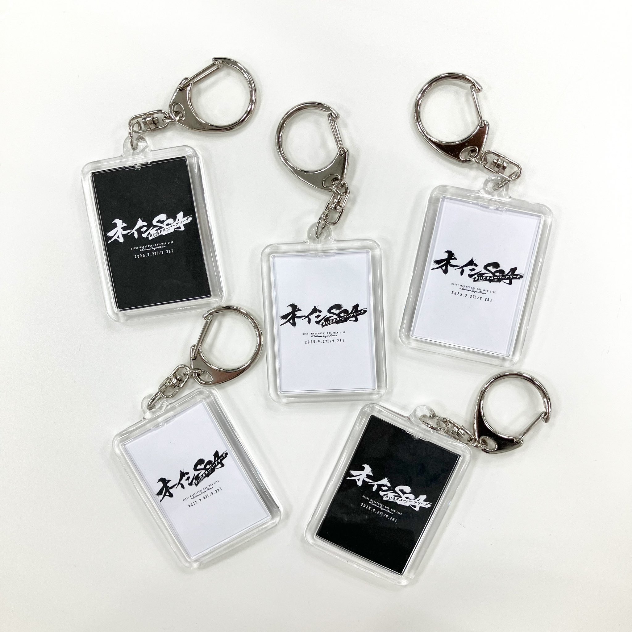 オーイシマサヨシ グッズ サイン名刺 クリアファイル ライブフォト