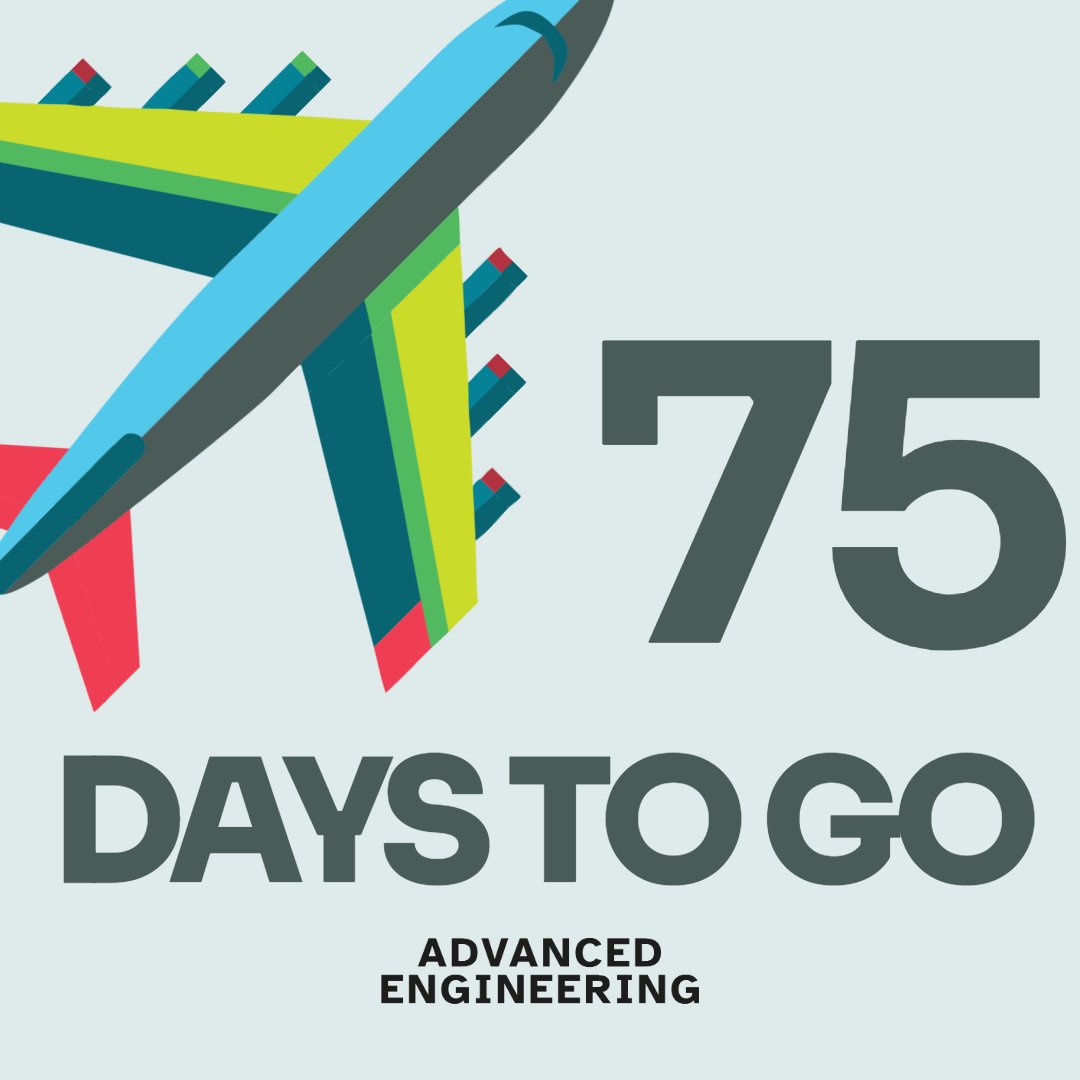 ⏳ 75 Days to Go!

#AEUK25 begins in just 75 days, bringing the engineering and manufacturing community together.

With 400+ exhibitors and 200+ speakers from aerospace, automotive, composites, defence, energy and more.

Secure your place today 👇  bit.ly/4lr5Lnm