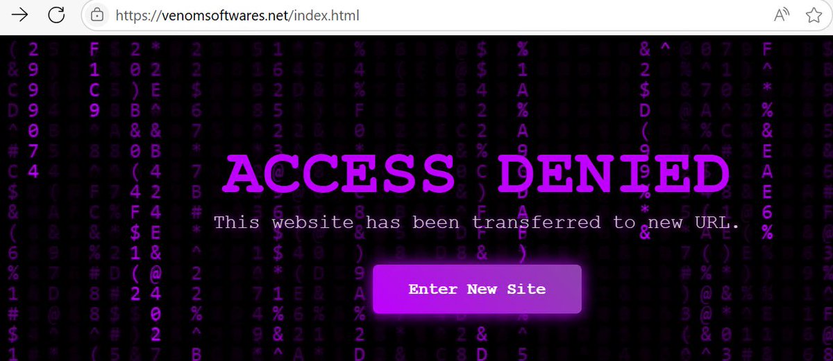Fact_Finder03's tweet image. https[://venom[.software/
https:[//venomsoftwares[.net/

@ViriBack @500mk500 

#CTI #Venom #hackingtools