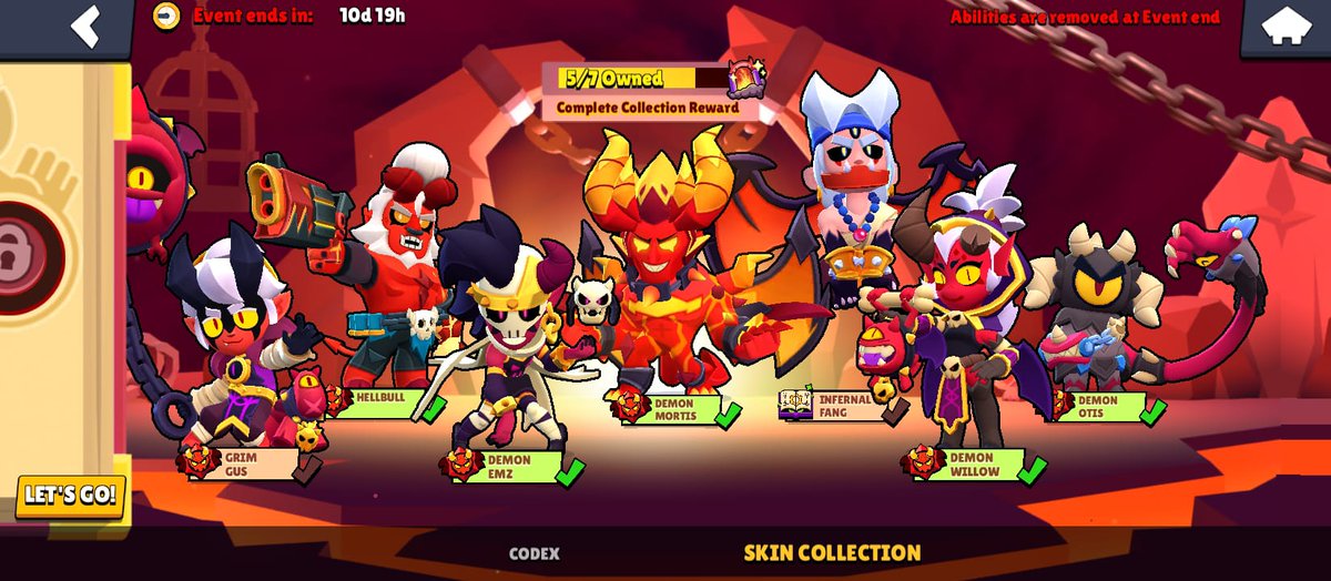 I got my first event skin today:)) (the other skins i got from the original angels vs demons event) My fav are still the willow and otis ones, wbuu!!