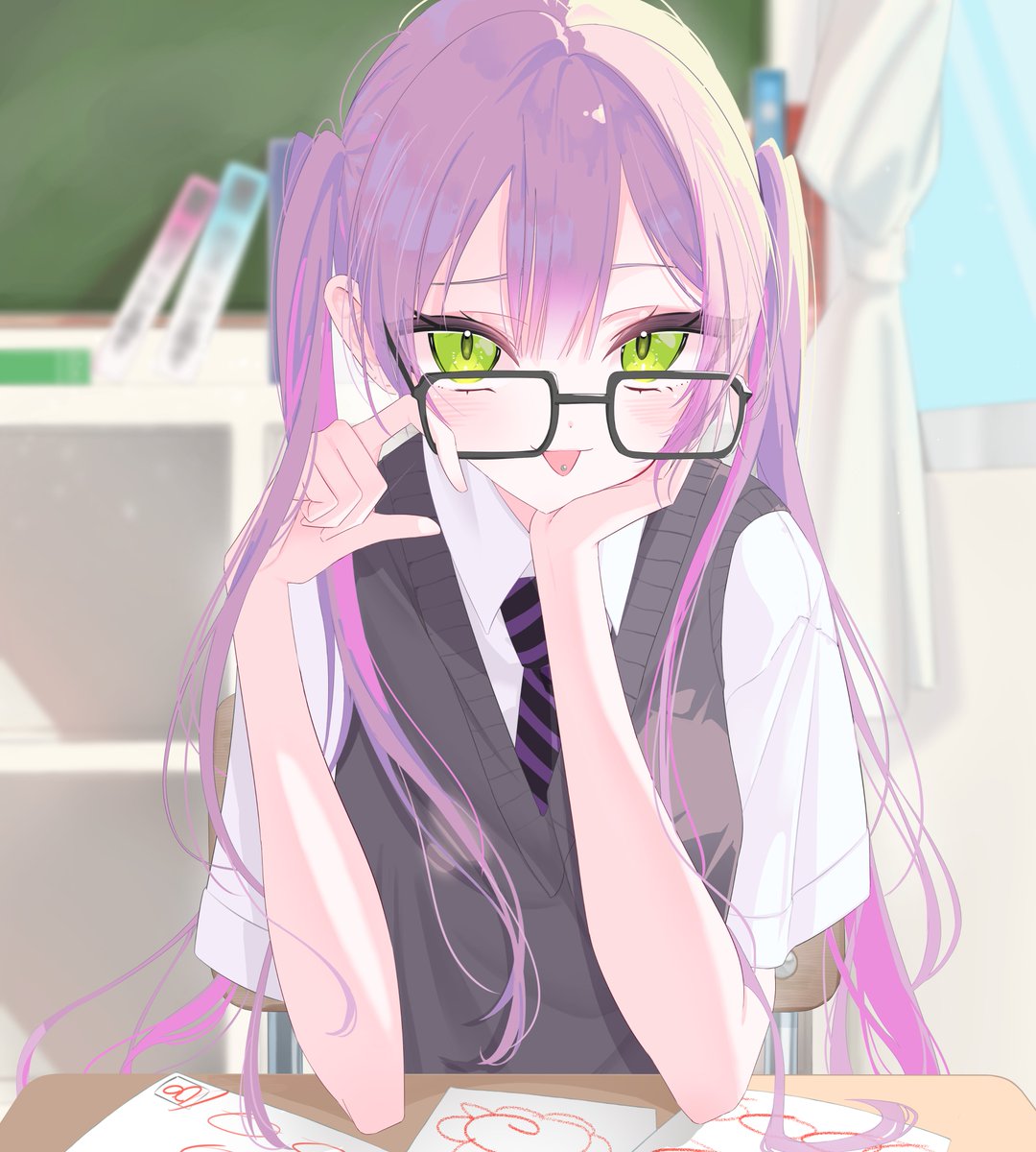 優等生
#TOWART  #イラスト