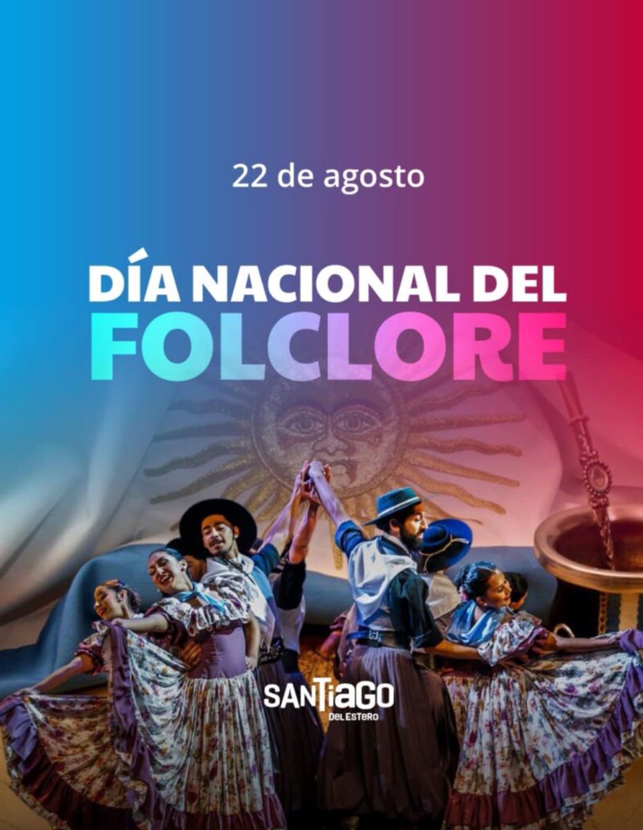 El Día del Folclore Argentino se celebra cada 22 de agosto, en recuerdo del nacimiento de Juan Bautista Ambrosetti, quien es considerado uno de los padres de este género en el país.