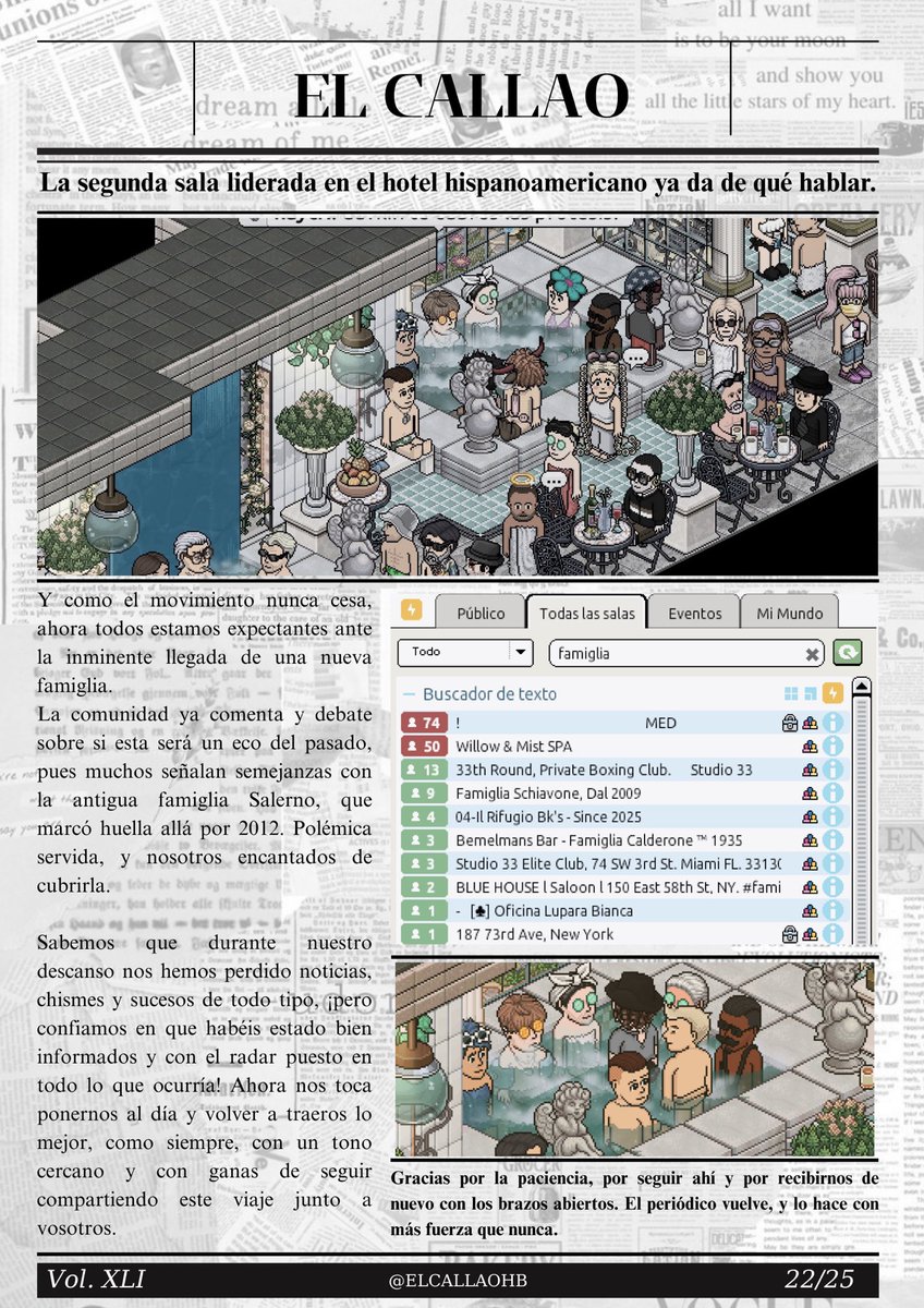 Hemos vuelto de las vacaciones!!! 
🥹🏝️☀️

⚫️ Cuadragésima primera Edición. 

Vol.41. Sombras y secretos: 
La nueva temporada comienza.