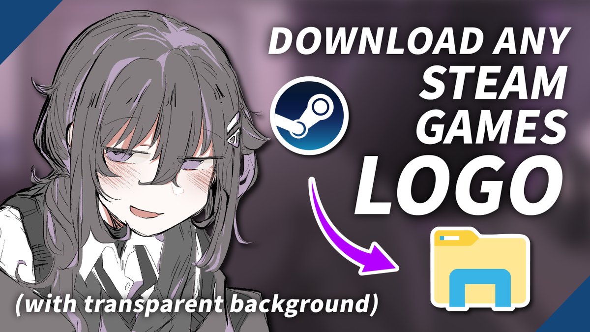 🟥僅限Steam遊戲🟥
偶爾會有人請我幫忙找遊戲Logo，或請幫忙去背，但其實直接從Steam伺服器的網址下載就好囉！

為了避免太久沒碰Premiere生疏，我把秘訣剪成影片，配了音加字幕(中文+CC)，希望大家會喜歡✨
youtube.com/watch?v=Vspeqp…

知道這件事後，媽媽再也不用擔心我找不到Logo了！
#擴散希望