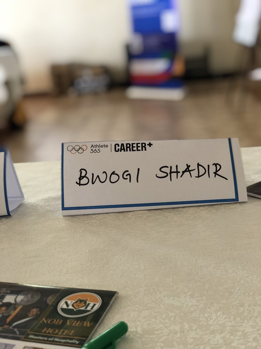 Shadir Musa Bwogi (@bwogimusa) on Twitter photo ATHLETE 365 CAREER+ WORKSHOP <a href="/NobviewHotel/">Nobview Hotel</a> #loveforsports #IOC #UOC #NCS #BOXING4CHARITY #SMB ATHLETE 365 CAREER+ WORKSHOP <a href="/NobviewHotel/">Nobview Hotel</a> #loveforsports #IOC #UOC #NCS #BOXING4CHARITY #SMB