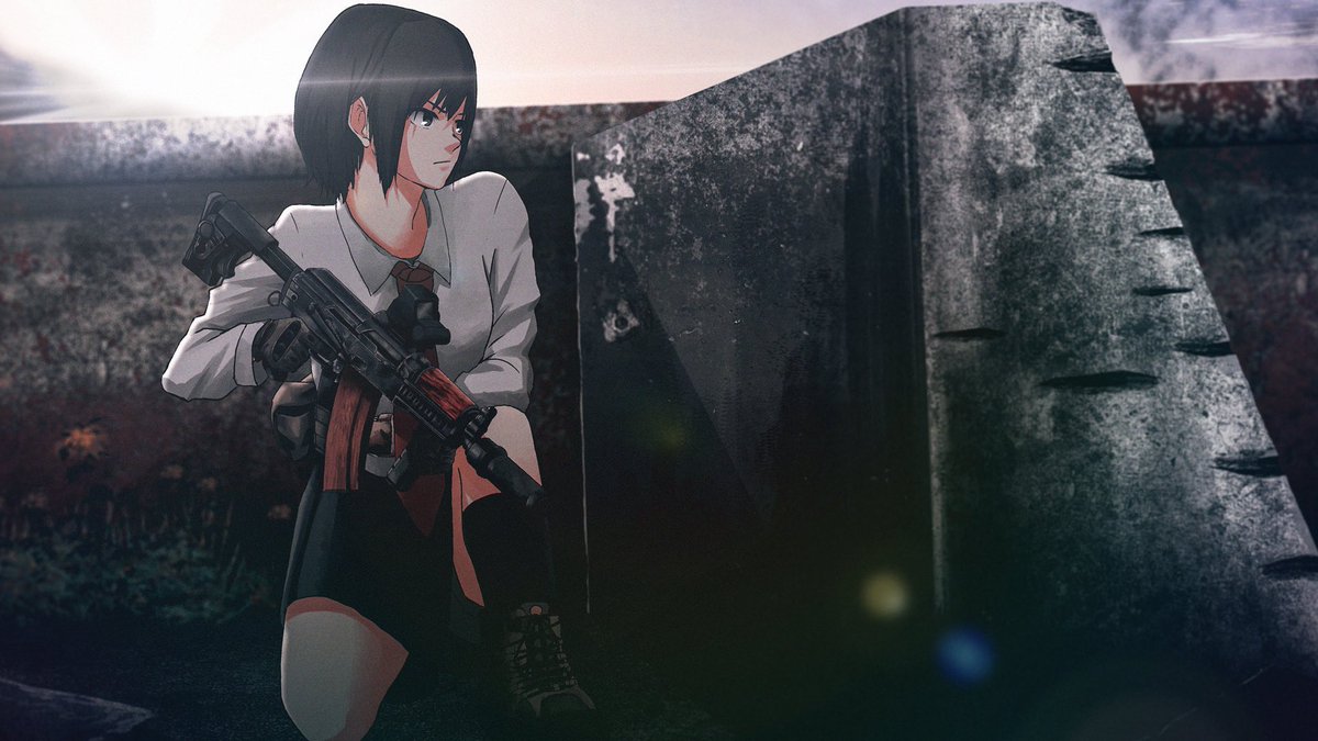 Calm eyes, steady grip.