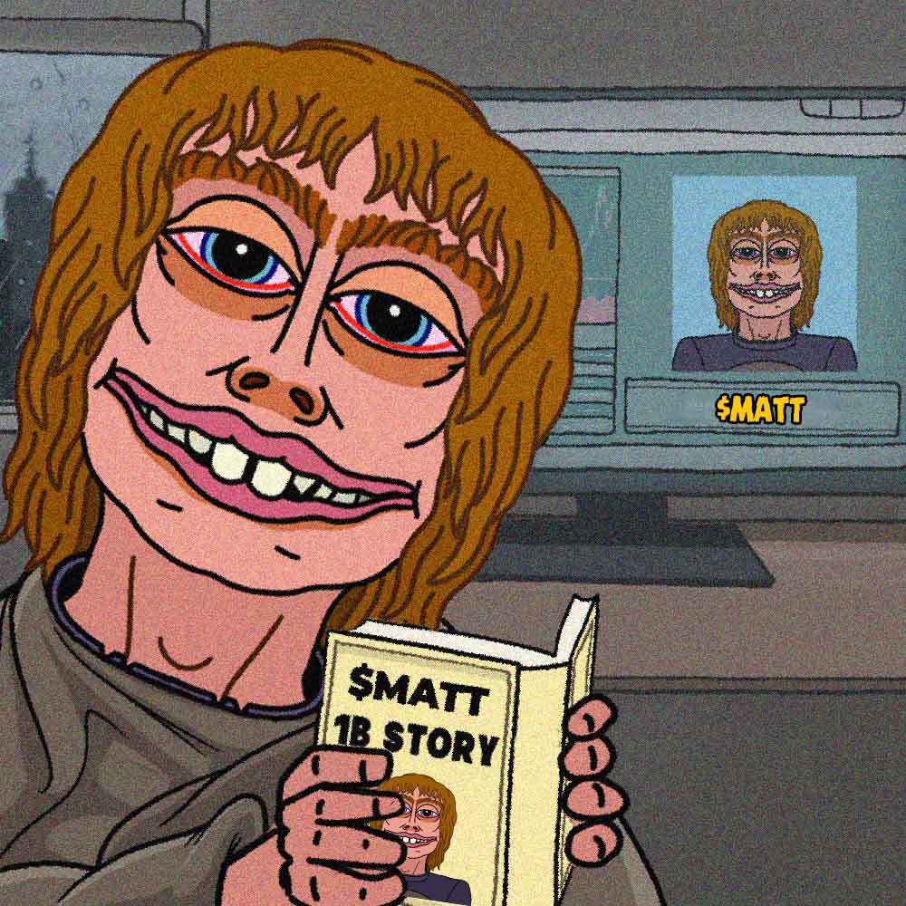 Canesmeta's tweet photo. @yourcryptodj MATT isn’t just another meme coin, it’s the resurrection of meme culture from the one and only MATT FURIE https://t.co/XYaYxI8RvO