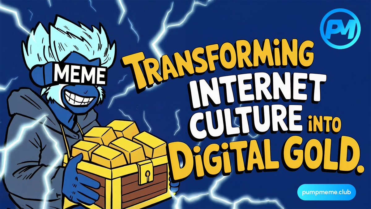 PumpMemeClub's tweet photo. 🎭 Plot twist: The real treasure wasn't the coins we made along the way... it was the memes we traded!

😍 #PumpMeme transforms internet culture into digital gold.

🏆 Fair launches only! https://t.co/nbH60NwpI4