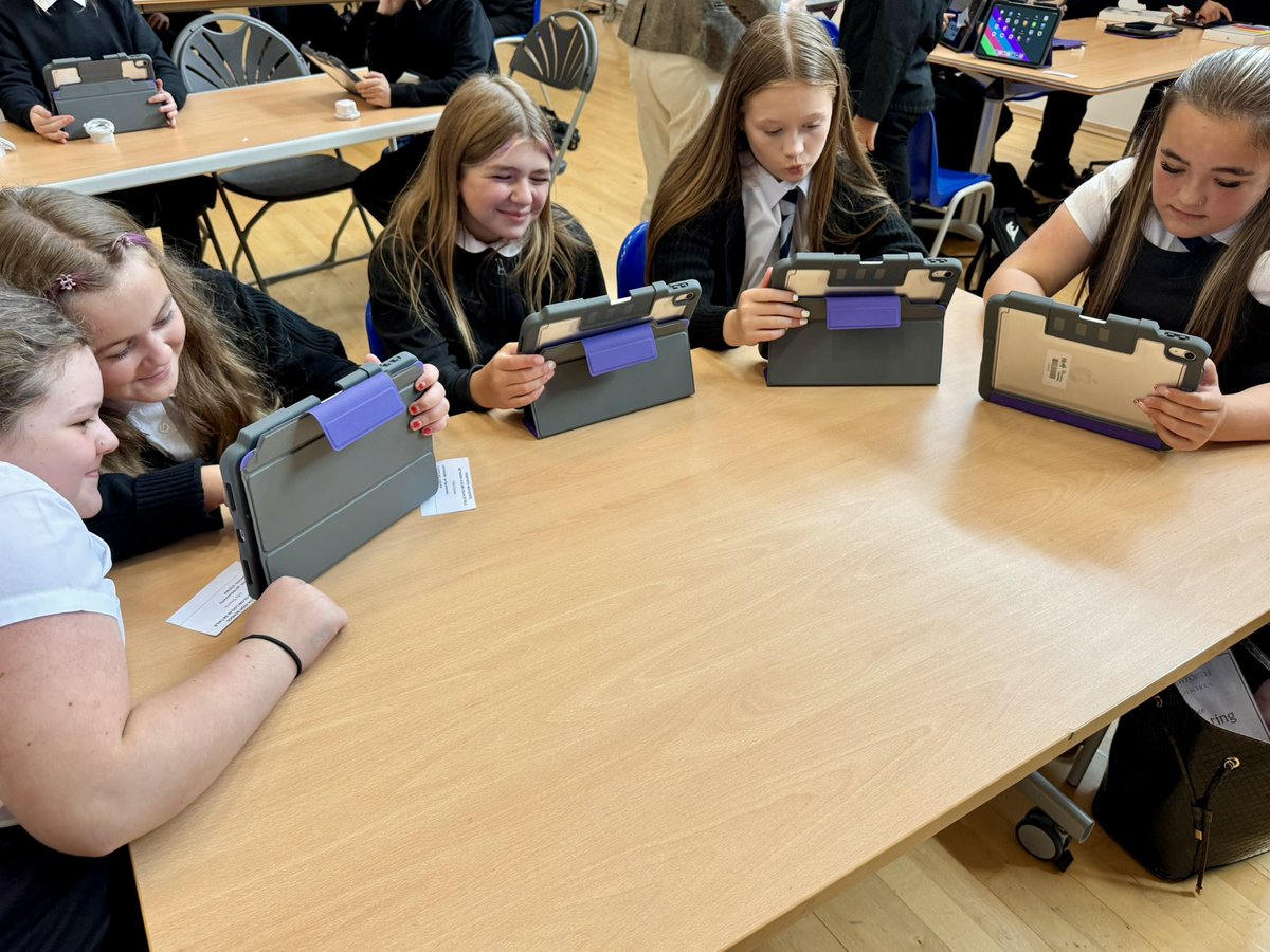 Lots of excitement in the assembly hall today as our youngest learners receive their iPads. It’s incredible to visit lessons to witness the iPads beginning to be used across the school. #Equity #Ambition #TransformingLearningFife