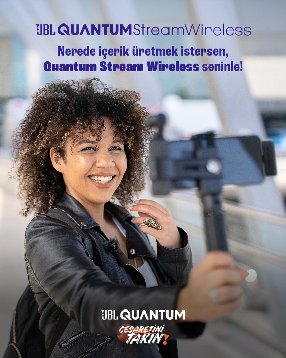 Quantum Stream Wireless içerik üretmek istediğin her an yanında!

#JBLQuantum #JBLQuantumStreamWireless #Gamer #Gaming #SoundisSurvival #UnfairAdvantage