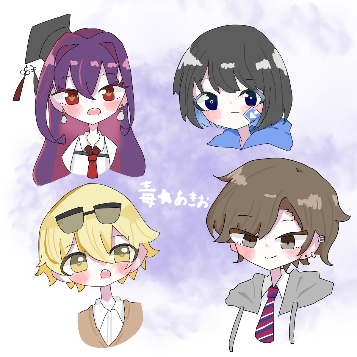 Anenko_Illust's tweet photo. 推しや創作のためのアカウントです。
お絵描きが上手くなりたい！！！
デジタルもアナログも触ります。

#お絵描き好きさんと��がりたい 
 #絵柄が好きって人にフォローされたい https://t.co/P7d6HnGWB6
