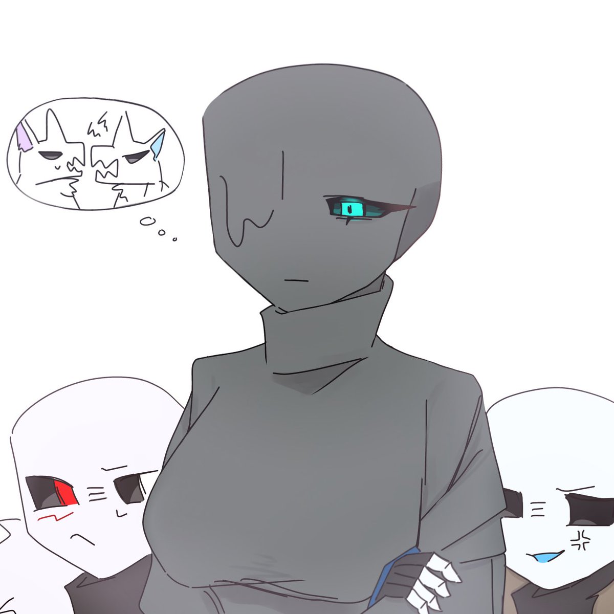kmr_083's tweet photo. ❌→🐙←🔪
#krossmare https://t.co/EET62QVFQt