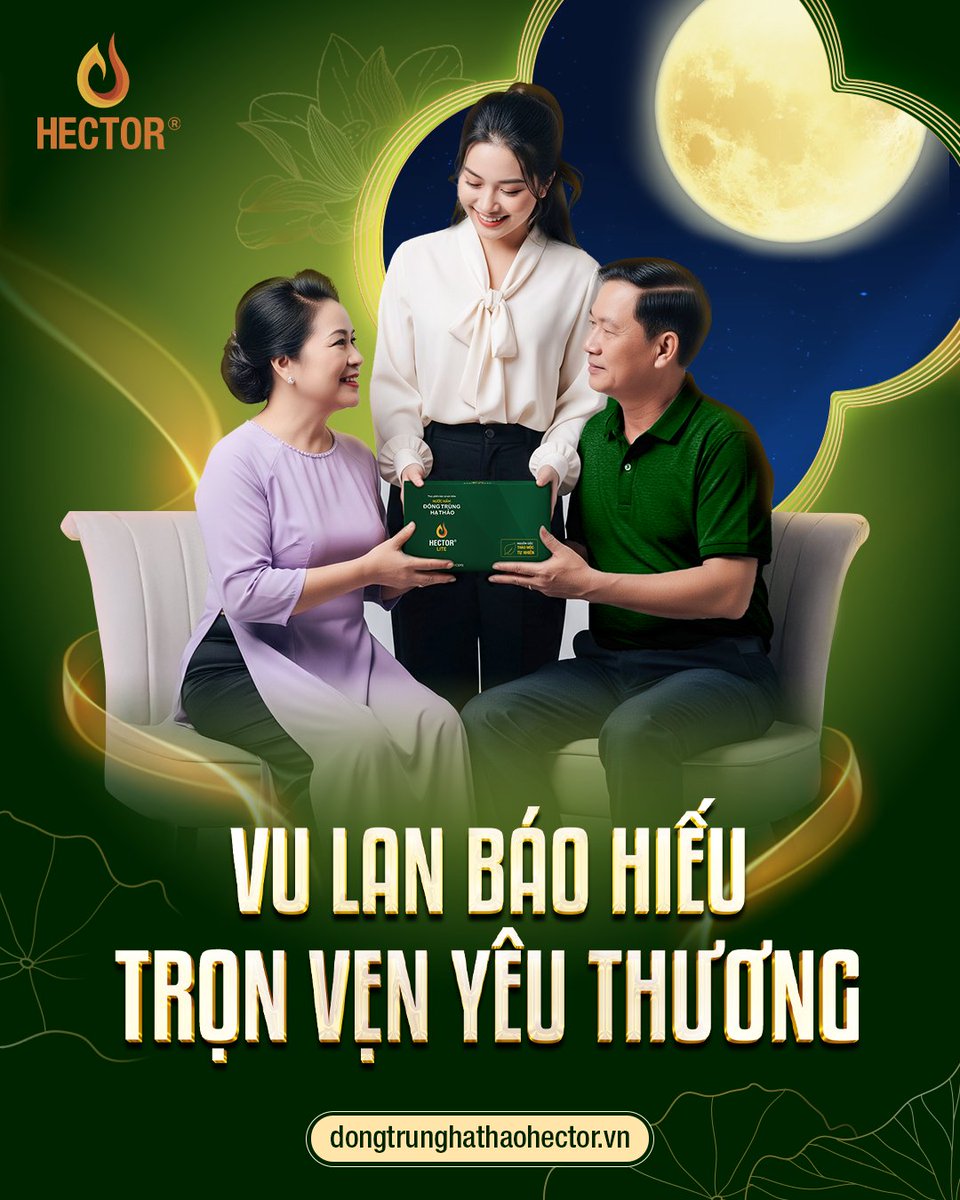 dththector's tweet photo. 🌸 Vu Lan báo hiếu – Trọn vẹn yêu thương 🌸

Vu Lan không chỉ là ngày nhắc nhớ công ơn cha mẹ, mà còn là dịp để mỗi người con gửi gắm sự quan tâm bằng những món quà ý nghĩa. 💚

👉 Với chiết xuất từ nấm đông trùng hạ thảo, Hector Lite là lựa chọn quà tặng tinh tế, gọn nhẹ để bày tỏ tình yêu thương và mong muốn ba mẹ luôn khỏe mạnh, an yên.
Một hộp quà nhỏ, chứa đựng cả tấm lòng hiếu kính – để những khoảnh khắc đoàn viên thêm trọn vẹn. 🌙✨

🎁 Chọn Hector Lite – Gửi trao yêu thương đến đấng sinh thành.

--------------------------
☎️ Hotline: 0888 91 98 99
🌏 Website: https://t.co/Fthp23xVd8

*Sản phẩm này không phải là thuốc và không có tác dụng thay thế thuốc chữa bệnh.

#Hector
#Dongtrunghathao
#DongtrunghathaoHector
#HectorLite
#VuLanBaoHieu
#QuaTangYeuThuong