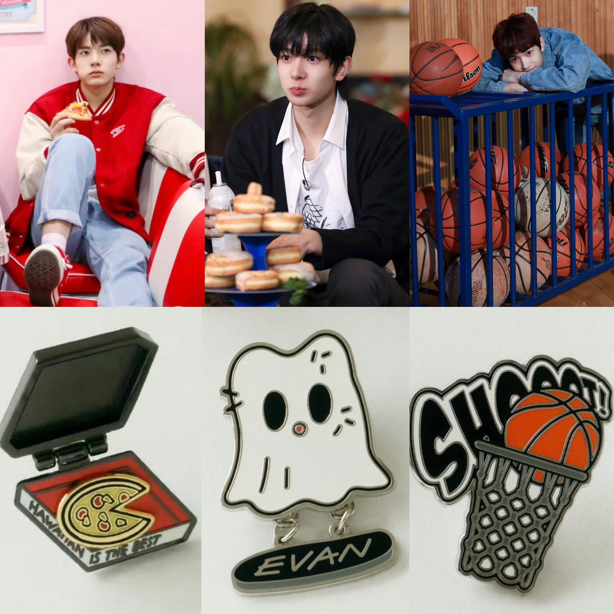 🍕🍕🍕                 👻👻👻                  🏀🏀🏀