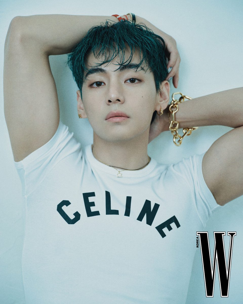 V FOR WKOREA 
V CELINE AMBASSADOR 
CELINE BOY V