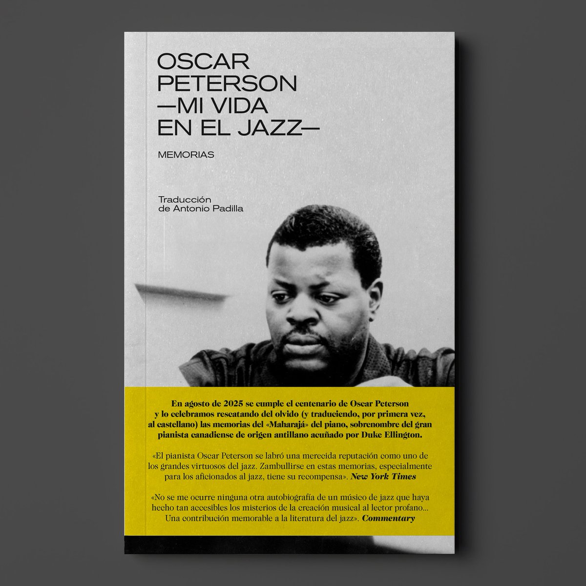 #OscarPeterson #Mividaeneljazz #Memorias Regálate, para el centenario del pianista de pianistas, la lectura de sus memorias. En tu librería más cercana, a partir del 1 de septiembre.