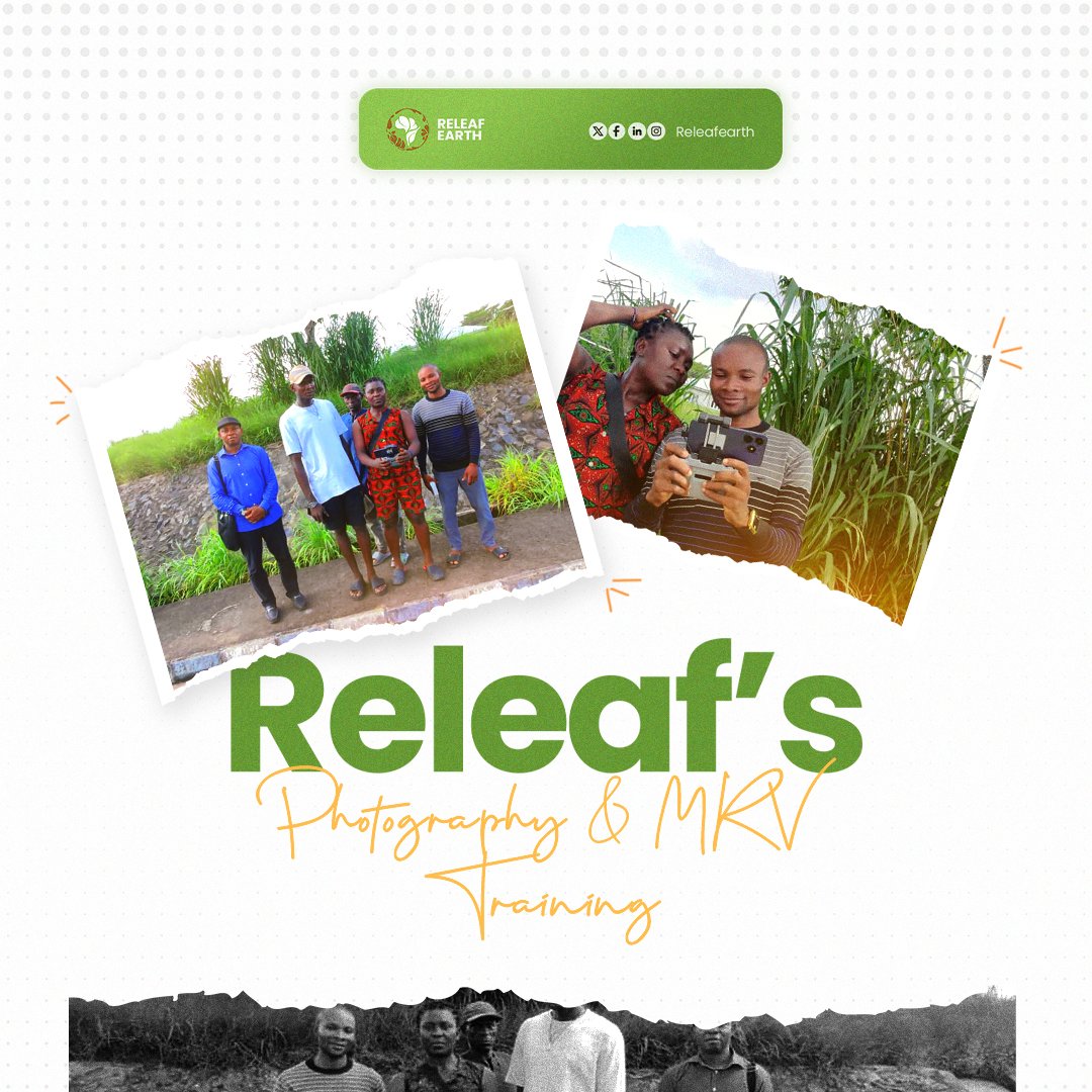 Releafearth's tweet image. Empowering our team with new skills in photography for more efficient MRV (measurement, reporting, and verification) data capturing.

 High-quality imagery is crucial for accurate impact tracking.

 #MRVData #PhotographyTraining #ImpactTracking #DataForGood
