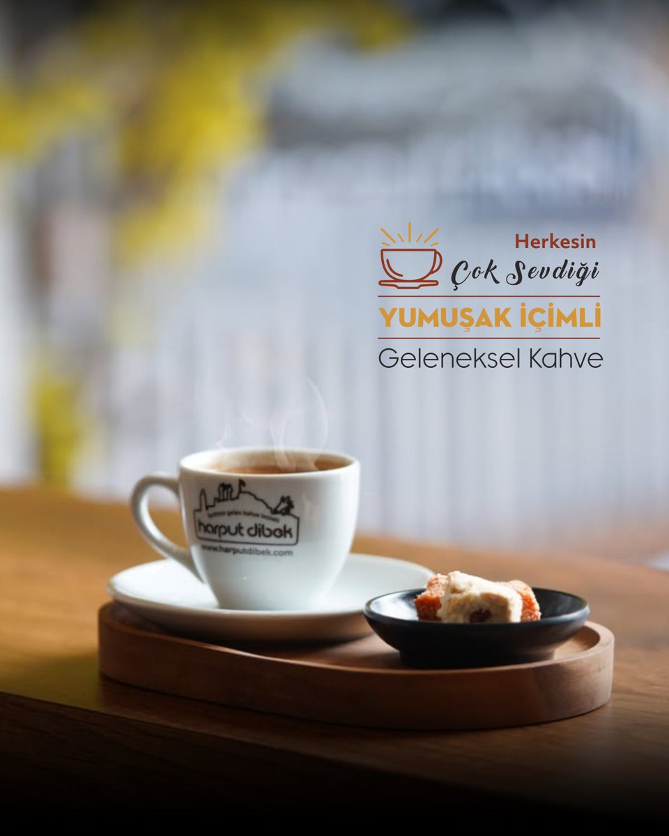 Herkesin çok sevdiği yumuşak içimli geleneksel #kahve Harput Dibek
