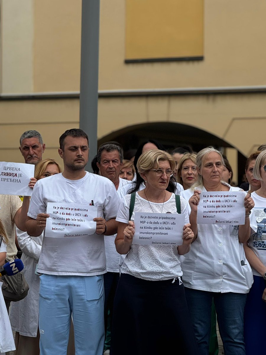 Ko će vas lečiti ako i nas uhapse?