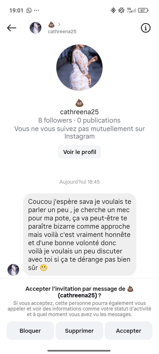 Que faire ?
Je bloque ou je réponds