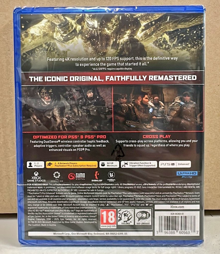 SASxSH4DOWZ's tweet image. Gears of War Reloaded on the PS5! 👀🤯⚙️

When I first played Gears of War on Xbox 360 in 2006 I never imagined I would ever see this happening, one of the best decisions ever the franchise deserves to be played by everyone!

Welcome Playstation 5 gamers to Planet Sera! 😊🤝⚙️