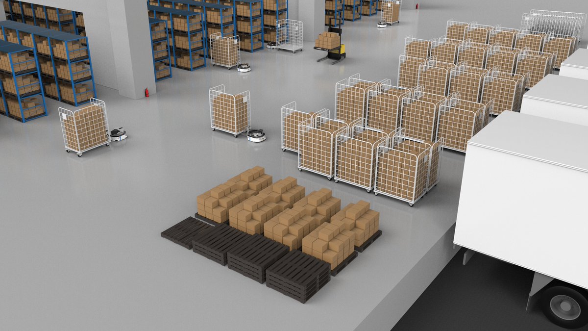 通信機器メーカーの倉庫に、自律走行搬送ロボット「Lexx500」と台車連結アタッチメント「LexxTug」を導入し、出荷工程を自動化しました。
従来は完成品を台車で手作業搬送していましたが、LexxTugで工程を自動化：
- 手作業負荷の軽減
- 倉庫作業の効率化
- 日々の業務改善

 lexxpluss.com/jp/lexxtug/