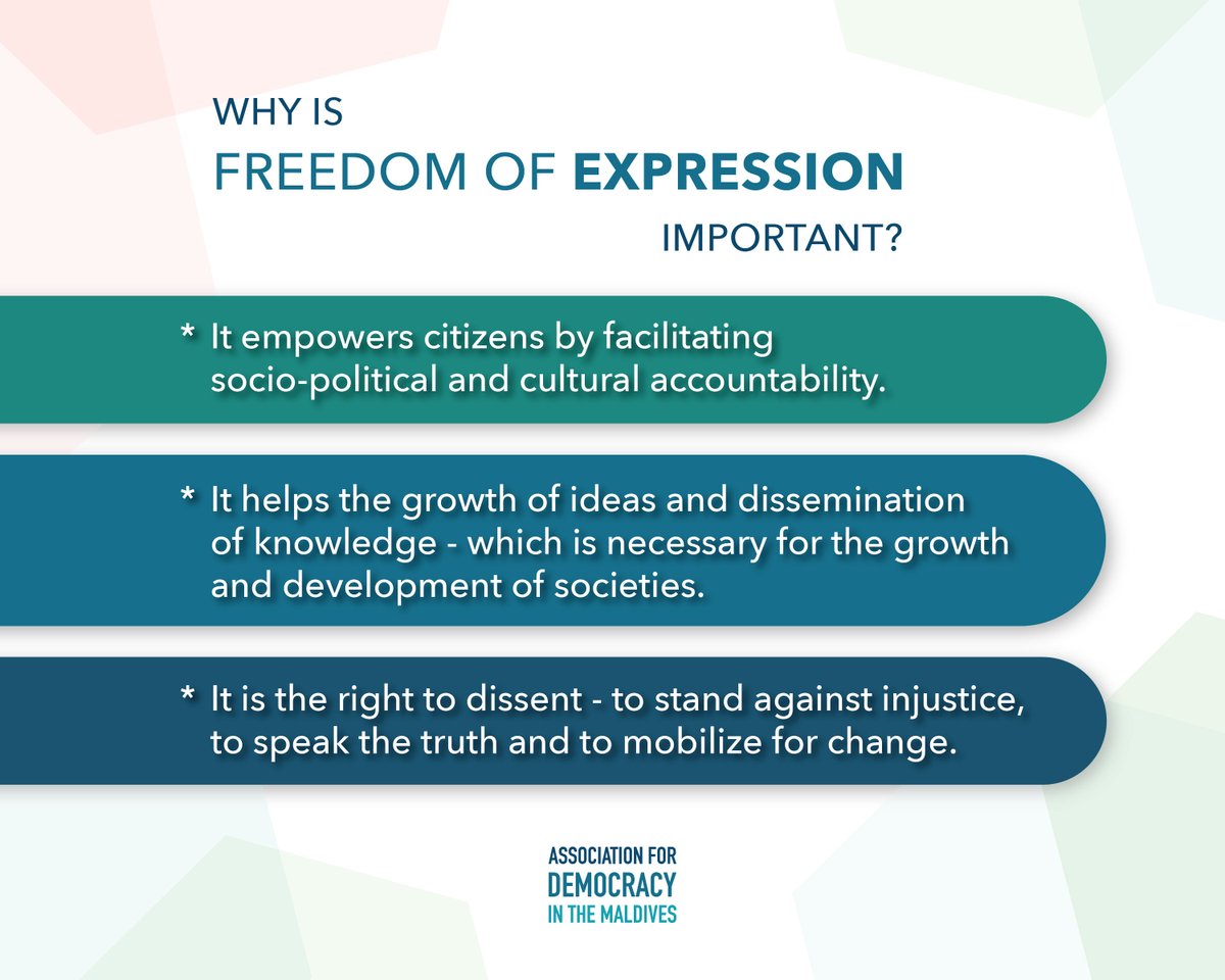 Why is Freedom of Expression important?

#PressFreedom