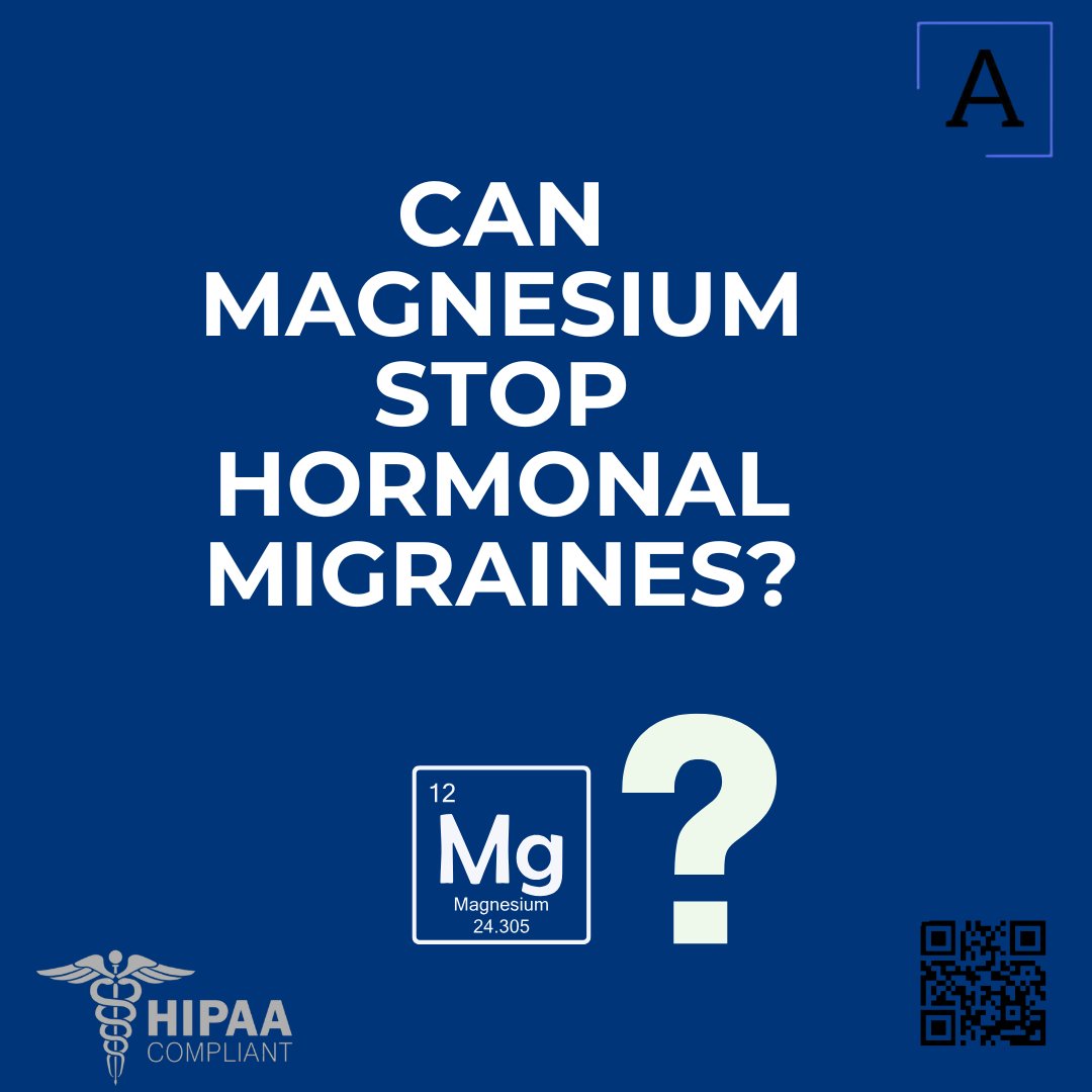 AskDrOlz's tweet photo. Yes, when used right.
Magnesium calms nerve activity, regulates estrogen, and improves sleep.
Dr Olz recommends mag glycinate, buy now https://t.co/T7Tg6Upry5

#MigraineSupport #MagnesiumPower #AskDrOlz https://t.co/Pzg4gHN8vG