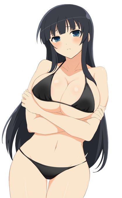 いつもの黒ビキニ斑鳩

#閃乱カグラ 
#SenranKagura 