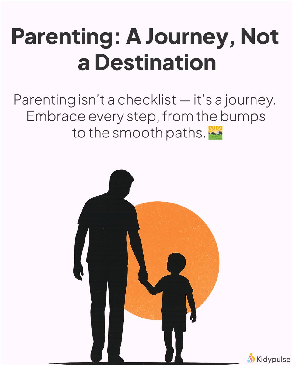 kidypulse's tweet photo. 🌅 Parenting: A Journey, Not a Destination 🌅
Parenting isn’t about ticking boxes — it’s about embracing the ride. Every laugh, every challenge, every tiny hand you hold makes the journey worth it. 💕

for more parental tips : https://t.co/tutQukPoWP

#Parents #Parentlife #fypシ https://t.co/S3ho50O3W4