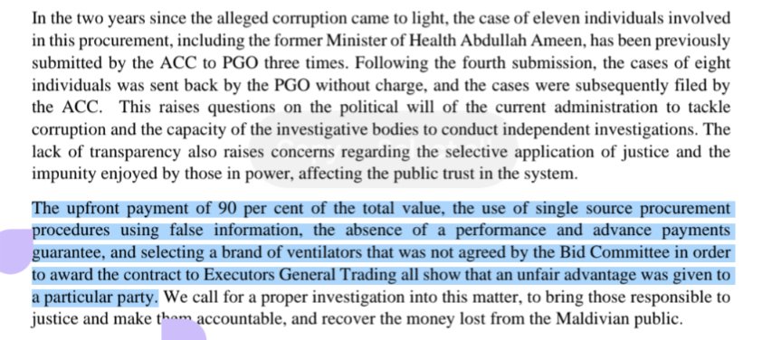 Points 2,3,4,5 wouldn't have happened if there was actual competence at 1.
fact that they used single source procurement to award it to a paper company to buy a brand that wasn't approved is corruption.
0 accountability

*excerpt from TM press release 2022
tinyurl.com/tbsnrpt8