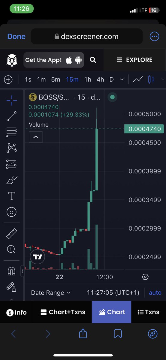 <a href="/cb_doge/">DogeDesigner</a> Broo my last tweet on $BOSS is less than a hour ago and it was sitting in 300k

Guess what, it has gone up to 500k within this short period 

Get in now, we are still early 

38W8MYeqwpnZTBNbgRBnReqM2CbiYfCXgCbYsmjhpump