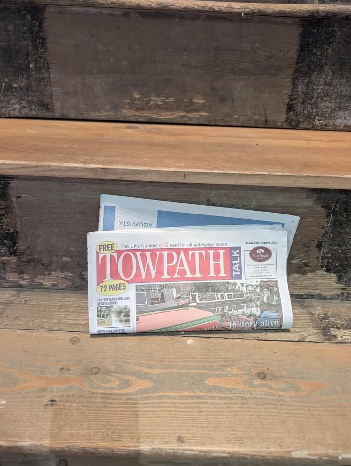 Navigation House (@navigationhouse) on Twitter photo Don't forget that every month you can pick up a free copy of Towpath Talk paper from us at Navigation House.
#towpathtalk #canalsandwaterways #boats #river @towpathtalkofficial Don't forget that every month you can pick up a free copy of Towpath Talk paper from us at Navigation House.
#towpathtalk #canalsandwaterways #boats #river @towpathtalkofficial